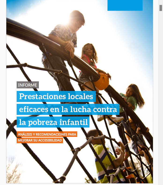 UNICEF analitza el paper de les prestacions locals per reduir la pobresa infantil a España